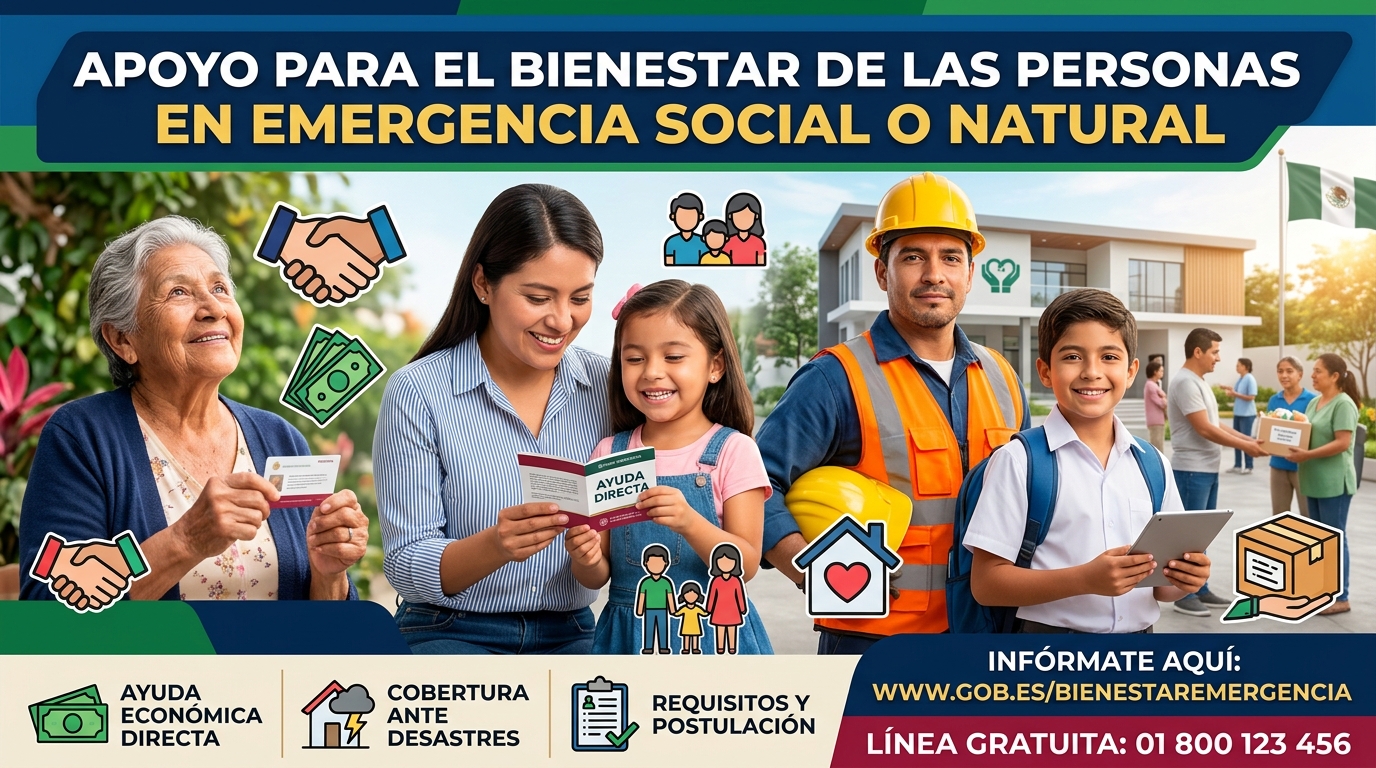 Lee más sobre el artículo Apoyo para el Bienestar de las Personas en Emergencia Social o Natural