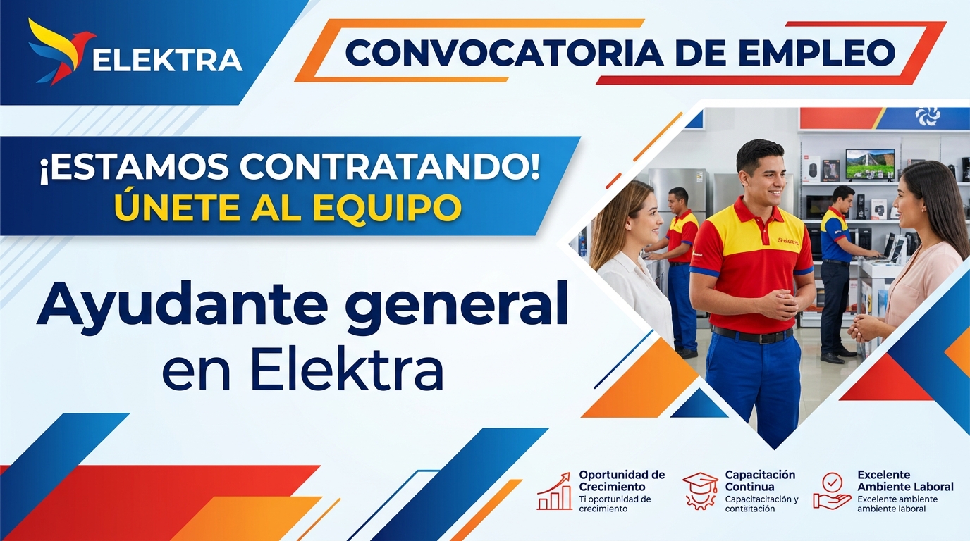 Lee más sobre el artículo Ayudante general en Elektra