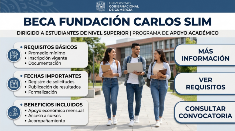 Lee más sobre el artículo Beca Fundación Carlos Slim