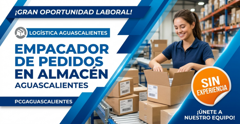 Lee más sobre el artículo Empacador de pedidos en almacén en Aguascalientes